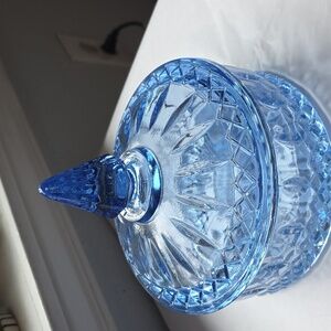 Indiana Glass Candy Dish Princess Pattern